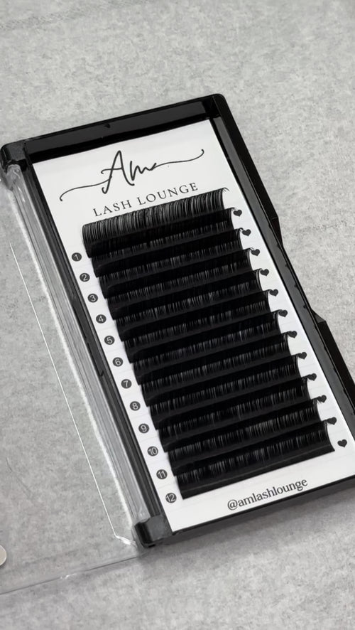 AMLASHLOUNGE signature lash trays 0.05 D curl